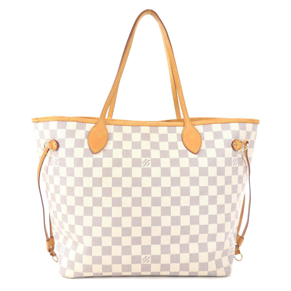 Louis Vuitton Neverfull Damier Tote Bag Canvas Brown